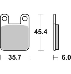 SBS brake pads for Motocross APRILIA, BETA, GAS GAS, HUSQVARNA, KTM, RIEJU, SHERCO