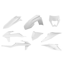 Komplette POLISPORT-Kunststoffsätze für KTM, EXC 150 TPI, EXC 300 TPI, EXC-F 250, EXC-F 350E, XC-F 450 der Modelljahre 2020 bis 