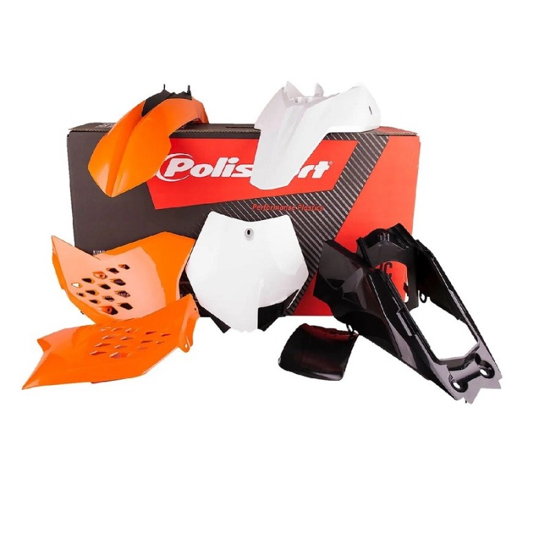 Kit carrosserie POLISPORT pour KTM SX 65 2012 à 2015