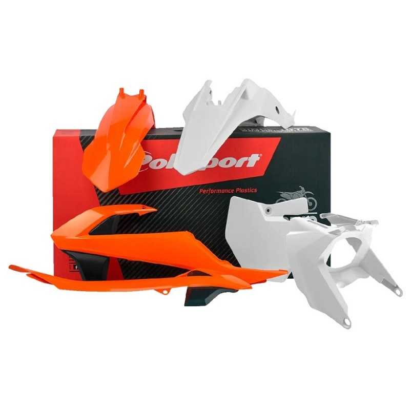 POLISPORT-Karosserie-Kit für die KTM SX 65 der Modelljahre 2016 bis 2023