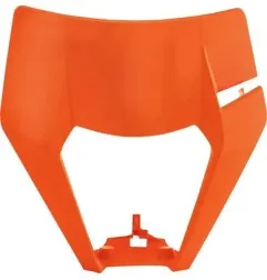 POLISPORT-Scheinwerferblende für KTM, EXC 150 TPI, EXC 300 TPI, EXC-F 250, EXC-F 350, EXC-F 450, EXC-F 500 von 2020 bis 2023 – A