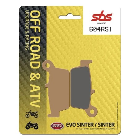 RSI SBS brake pads for Motocross GAS GAS, HM MOTO, HONDA, KAWASAKI, SUZUKI, TM RACING