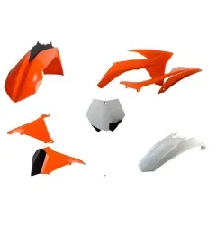 POLISPORT-Karosserie-Set für KTM SX 125, SX 150, SX 250, XC 150, XC 250  , XC 300, XC-F 250, XC-F 350 ab 2011 – Art.-Nr. 91443