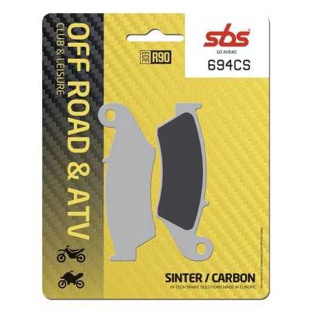 CS- SBS -Bremsbelag aus Carbon für APRILIA, BETA, CANNONDALE, CPI, GAS GAS, HM MOTO, HONDA – Art.-Nr. 694CS