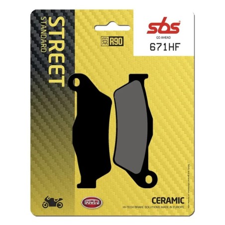 Plaquettes de frein SBS pour APRILIA, BENELLI, RIEJU, SHERCO, SWM, TM RACING