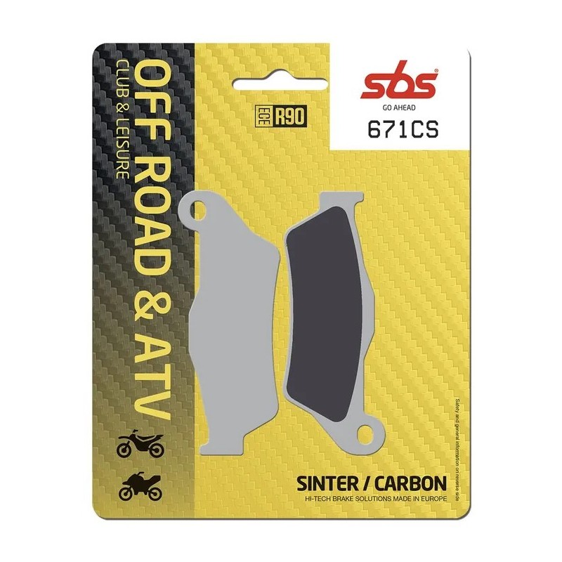 Plaquette de frein SBS pour Motocross APRILIA, BENELLI, BIMOTA, BMW, CCM, GAS GAS, HUSABERG, HUSQVARNA Plaquette de frein SBS pour Motocross APRILIA, BENELLI, BIMOTA, BMW, CCM, GAS GAS, HUSABERG, HUSQVARNA