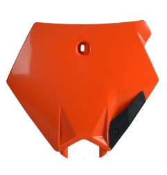 Plaque numéro avant POLISPORT pour KTM MXC 200, MXC 300, SX 125, SX 200, SX 250, SX 450 de 2003 à 2007