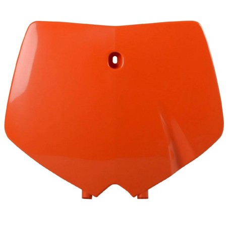 Placa de matrícula delantera POLISPORT para KTM MXC 200, MXC 250, MXC 300, MXC 380, SX 125, SX 250, SX 380