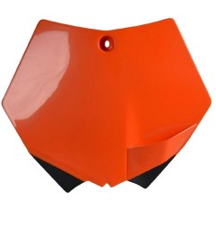 Plaque numéro avant POLISPORT pour KTM SX 125, SX 150, SX 250, SX-F 250, SX-F 350, SX-F 450 de 2007 à 2012
