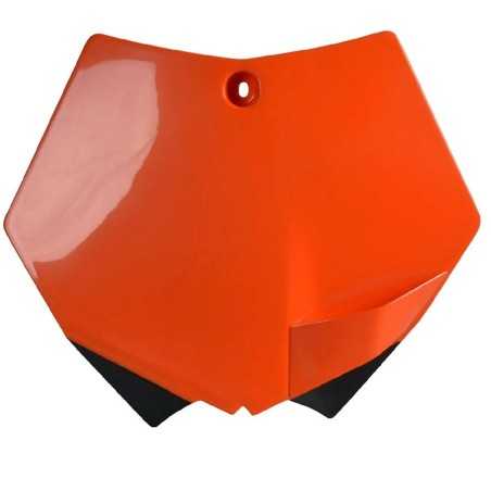POLISPORT-Nummernschild vorne für KTM SX 125, SX 150, SX 250, SX-F 250, SX-F 350, SX-F 450 der Baujahre 2007 bis 2012