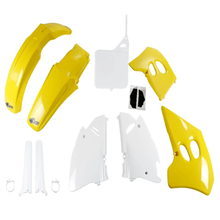 Kit Plastique Complet de Remplacement UFO pour SUZUKI RM 125, RM 250 de 1993 à 1995