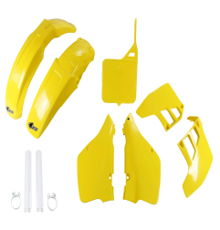 Complete Plastic UFO Replacement Kit for SUZUKI RM 125, RM 250 from 1993 to 1995