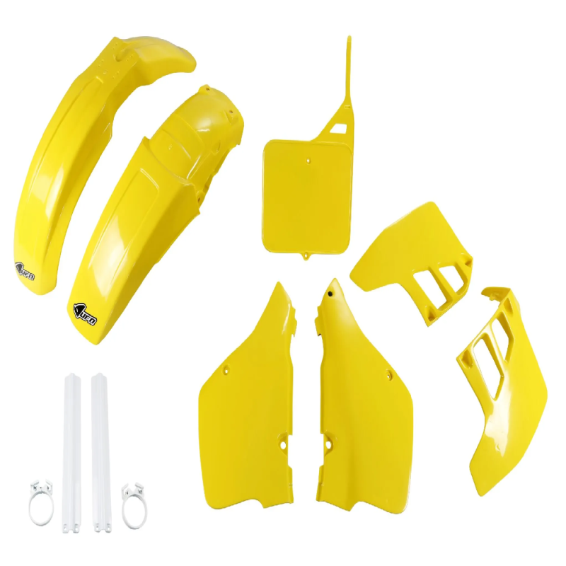 Kit Plastique Complet de Remplacement UFO pour SUZUKI RM 125, RM 250 de 1993 à 1995 Kit Plastique Complet de Remplacement UFO pour SUZUKI RM 125, RM 250 de 1993 à 1995
