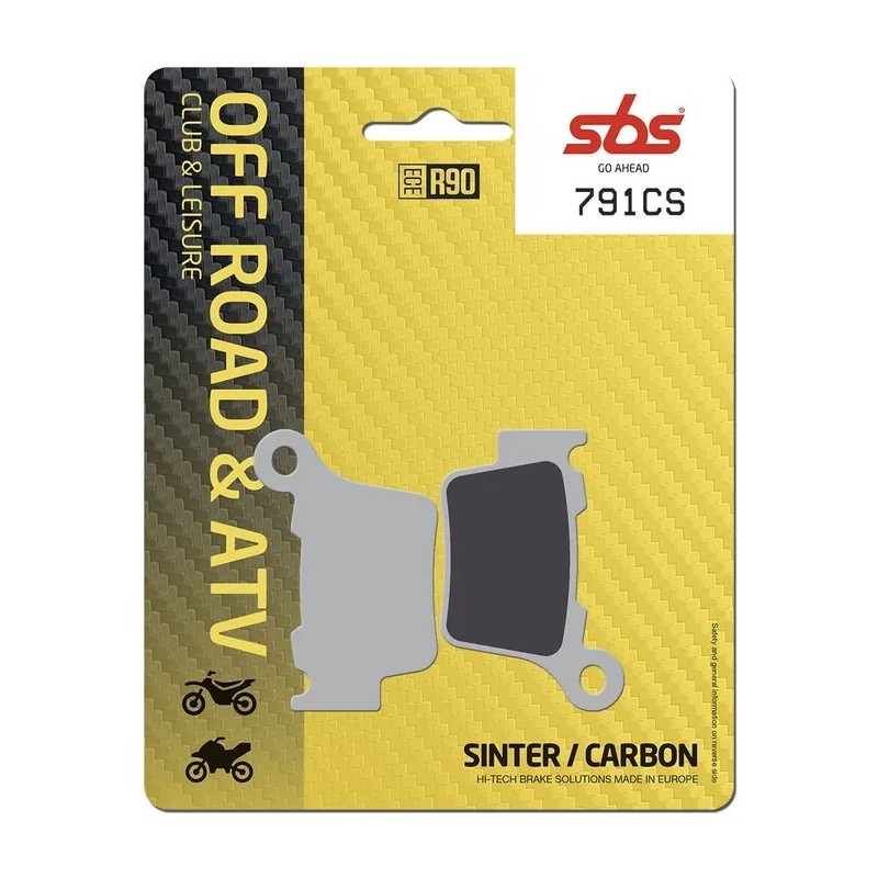 Plaquette de frein en carbone CS SBS pour Motocross BMW, GAS GAS, HUSABERG, HUSQVARNA, KTM Plaquette de frein en carbone CS SBS pour Motocross BMW, GAS GAS, HUSABERG, HUSQVARNA, KTM