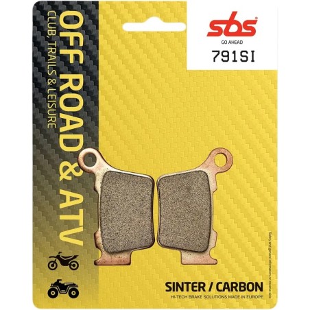 SI Offroad SBS sintered brake pads for Motocross BMW, GAS GAS, HUSABERG, HUSQVARNA, KTM