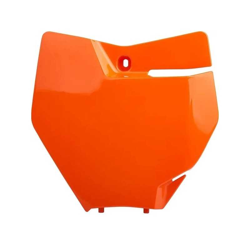 POLISPORT-Kennzeichenhalter vorne für KTM EXC 250 TPI, EXC 250 TPI, EXC-F 250, EXC-F 350, EXC-F 450 der Baujahre 2016 bis 2019