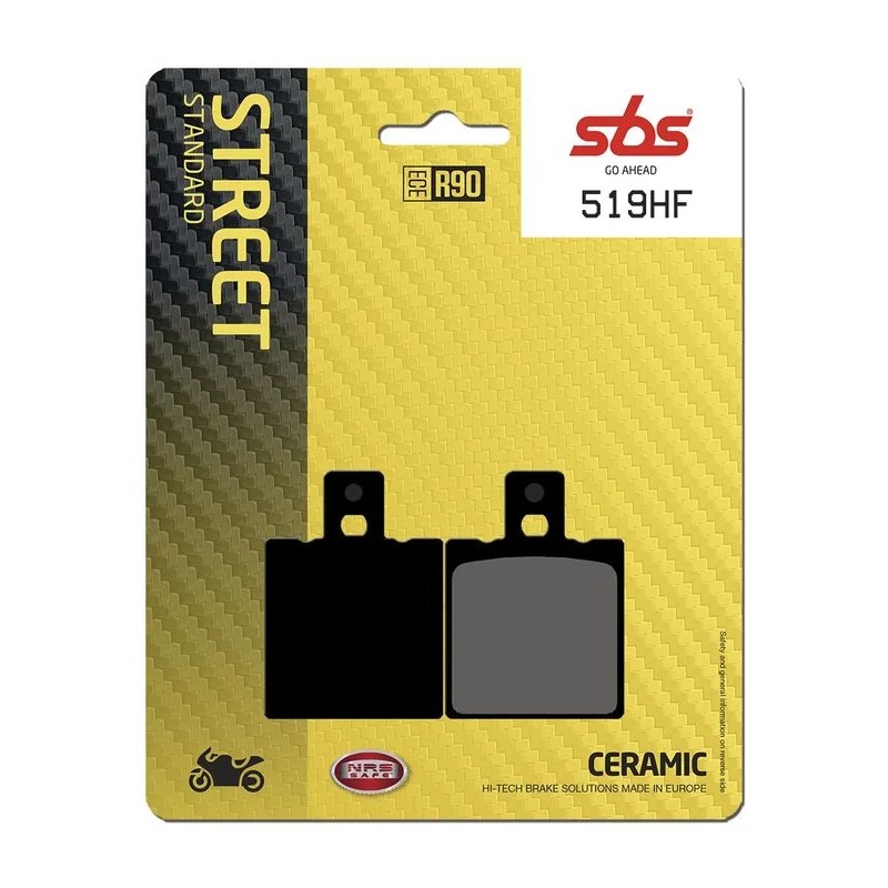 Pastillas de freno HF Street SBS cerámicas orgánicas para Motocross HUSQVARNA, KTM Pastillas de freno HF Street SBS cerámicas orgánicas para Motocross HUSQVARNA, KTM