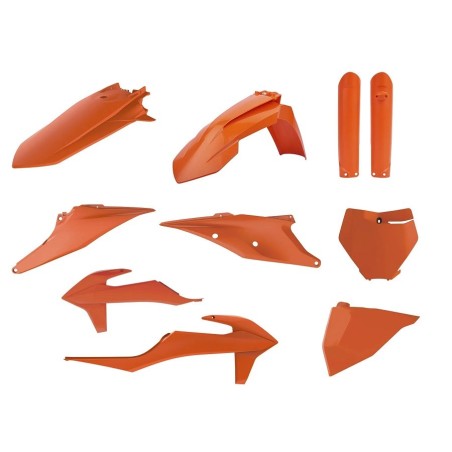 Complete POLISPORT plastic kits for KTM SX 125, SX 150, SX 250, SX-F 250, SX-F 350, SX-F 450, XC 250, XC 300