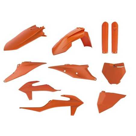 Komplette POLISPORT-Kunststoffsätze für KTM SX 125, SX 150, SX 250, SX-F 250, SX-F 350, SX-F 450, XC 250 von 2019 bis 2022