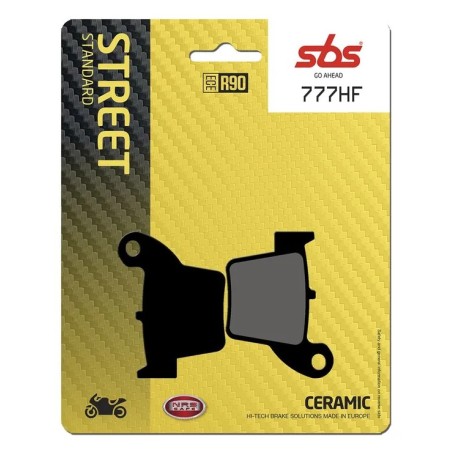 HF Street SBS organic ceramic brake pads for Motocross FANTIC XEF 125, XMF 125