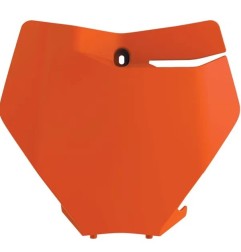 Plaque numéro avant POLISPORT pour KTM SX 125, SX 150, SX 250, SX-F 250, SX-F 350, SX-F 450, XC 125 de 2019 à 2022