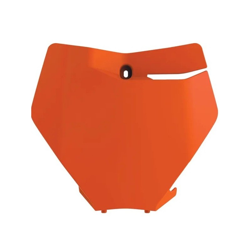 Plaque numéro avant POLISPORT pour KTM SX 125,SX 150,SX 250,SX-F 250,SX-F 350,SX-F 450,XC 125,XC 250,XC 300,XC-F 350 I