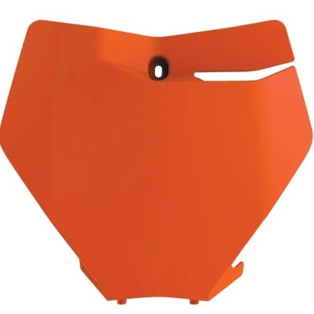 Plaque numéro avant POLISPORT pour KTM SX 125, SX 150, SX 250, SX-F 250, SX-F 350, SX-F 450, XC 125 de 2019 à 2022