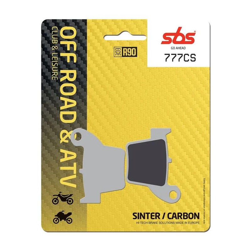Plaquette de frein en carbone CS SBS pour FANTIC, HM MOTO, HONDA, TM RACING