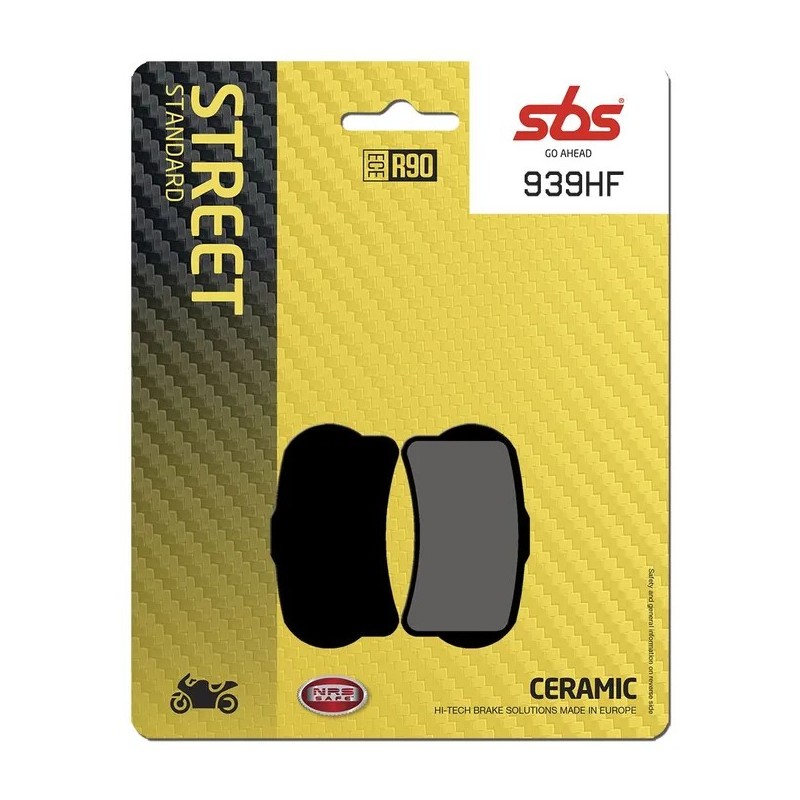 HF Street SBS organic ceramic brake pads for Motocross GAS GAS, HONDA, JOTAGAS HF Street SBS organic ceramic brake pads for Motocross GAS GAS, HONDA, JOTAGAS