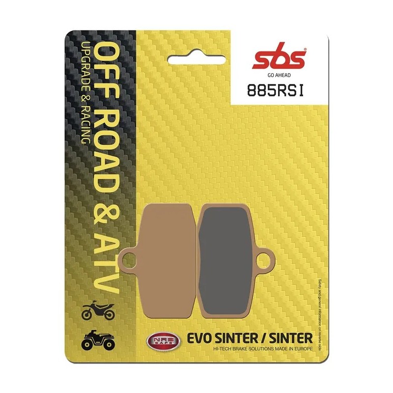 RSI Offroad Racing SBS sintered brake pads for Motocross HUSQVARNA, KTM, SHERCO 2012 to 2023 RSI Offroad Racing SBS sintered brake pads for Motocross HUSQVARNA, KTM, SHERCO 2012 to 2023