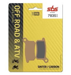 SI Offroad SBS sintered brake pads for Motocross MC 65, CR 65, TC 65, SX 65, SX 85 2002 to 2022