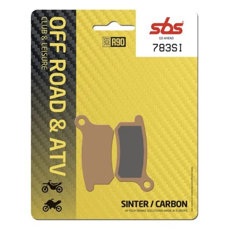 SI Offroad SBS sintered brake pads for Motocross MC 65, CR 65, TC 65, SX 65, SX 85 2002 to 2022