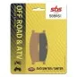 SBS-Bremsbeläge für YAMAHA TT-R 125 LE, TT-R 125 LWE, YZ 65, YZ 80, YZ 80 LW, YZ 85 LW, YZ 85 SW
