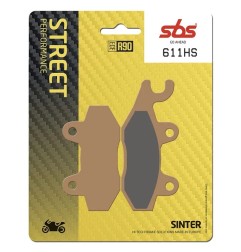 HS Street Excel SBS sintered front brake pads for Motocross DR 250 S, DR 250 SE, DR 250 SH, DR 250 SHE