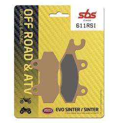 Plaquettes de frein frittées RSI Offroad Racing SBS pour HUSQVARNA, KAWASAKI, SUZUKI, YAMAHA