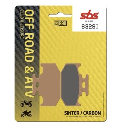 Plaquettes de frein frittées SI Offroad SBS pour Motocross CANNONDALE, KAWASAKI, SUZUKI, YAMAHA 1989 à 2024