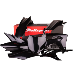 POLISPORT-Karosserie-Set für HONDA CRF 250 R, CRF 450 R der Modelljahre 2013 bis 2017 – Art.-Nr. 91530-91531-91533
