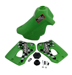 Réservoir à Essence Grande Capacité IMS pour KAWASAKI KDX 200, KDX 220 de 1995 à 2006