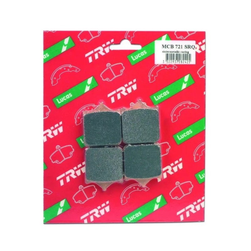 TRW SV Series Sintered Brake Pads for Motocross HUSQVARNA, SHERCO 2005 to 2017 TRW SV Series Sintered Brake Pads for Motocross HUSQVARNA, SHERCO 2005 to 2017