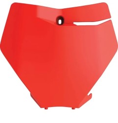 Plaque numéro avant POLISPORT pour KTM SX 125,SX 150,SX 250,SX-F 250,SX-F 350,SX-F 450,XC 250,XC 300,XC-F 350 I