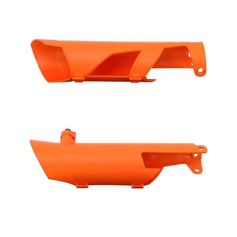 POLISPORT fork cover for KTM EXC 125, EXC 200, EXC 250, EXC 300, EXC 450, EXC 500 from 2008 to 2015