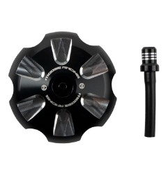 Bouchon de réservoir en aluminium MOOSE OFFROAD pour GAS GAS MC 125, MC 250, MC 250 F, MC 85 17/14 de 2021 à 2024
