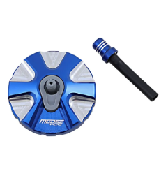Bouchon de réservoir en aluminium MOOSE OFFROAD pour HUSABERG FE 250, FE 350, FE 390, TE 125, TE 250 de 2009 à 2023