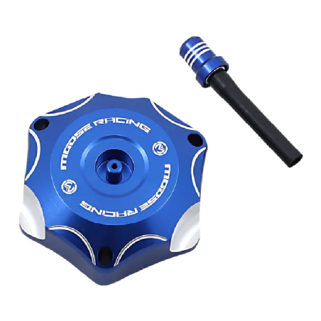 Tapón de aluminio MOOSE OFFROAD para Yamaha MotoCross, WR 250 F, WR 450 F, YZ 125, YZ 125 X, YZ 250, YZ 250 F