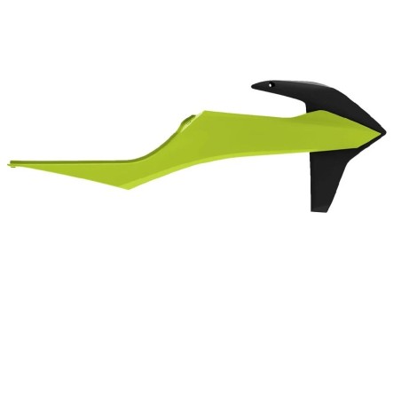 Caches radiateur POLISPORT pour KTM EXC 250 TPI, EXC 300 TPI, EXC-F 250, EXC-F 350, EXC-F 450 de 2019 à 2023