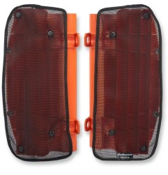 Grilles de radiateur en plastique de rechange POLISPORT pour KTM EXC 200,EXC 250,EXC 250 TPI,EXC 300,EXC 300 TPI,EXC 450