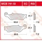 TRW -Bremsbeläge für YAMAHA, WR 250 F, WR 450 F, YZ 125, YZ 250, YZ 250 F, YZ 450 F, YZ 450 FX von 2007 bis 2023