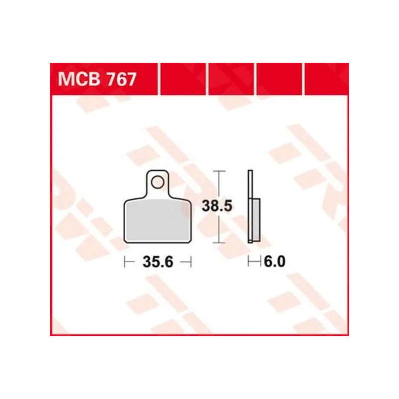 Pastillas de freno polivalentes de metal sinterizado TRW para Motocross BETA, GAS GAS, HONDA, HUSQVARNA, SACHS, SHERCO Pastillas de freno polivalentes de metal sinterizado TRW para Motocross BETA, GAS GAS, HONDA, HUSQVARNA, SACHS, SHERCO