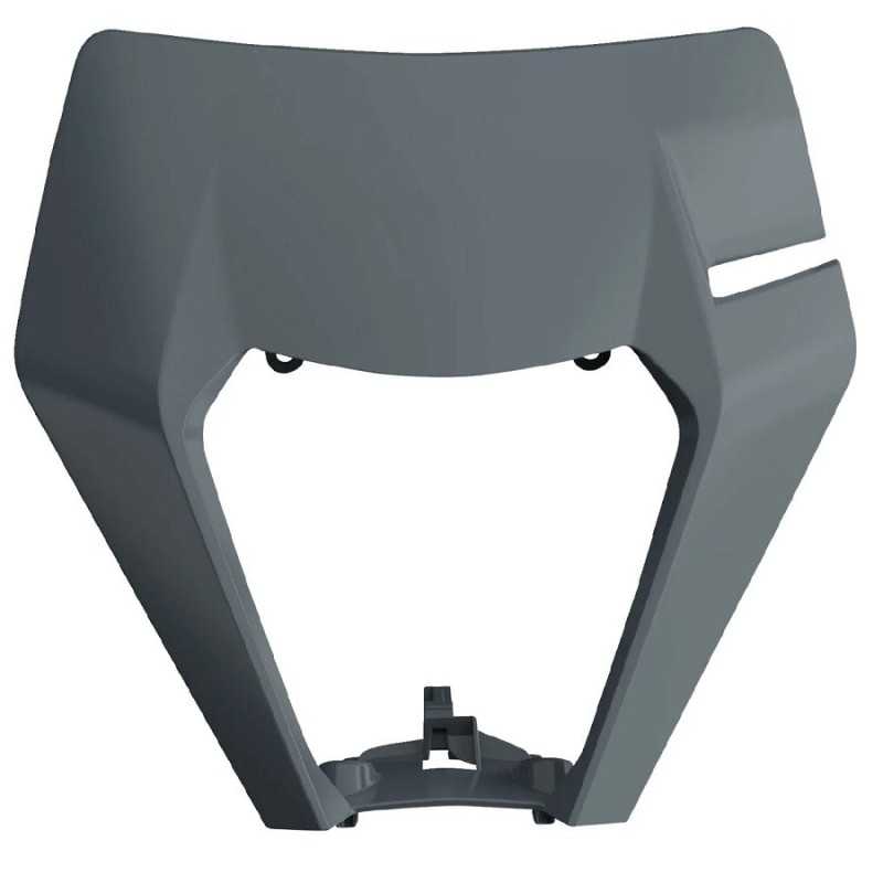 POLISPORT-Scheinwerferblende für KTM EXC 250, EXC 250 TPI, EXC 300, EXC 300 TPI, EXC-F 250, EXC-F 350 der Modelljahre 2017 bis 2