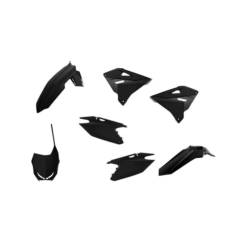 Kit carrosserie complet POLISPORT pour SUZUKI RM 125, RM 250 de 2001 à 2008